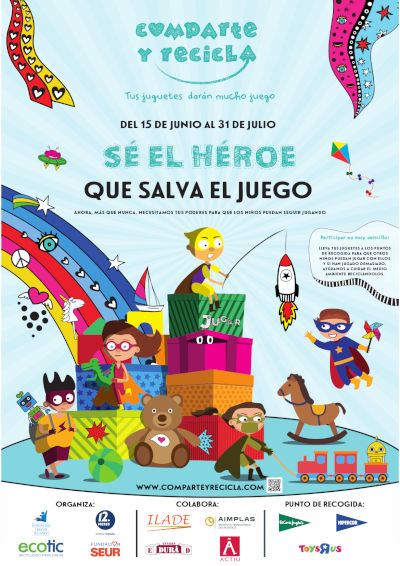 Imagen Cartel campaña Comparte y Recicla